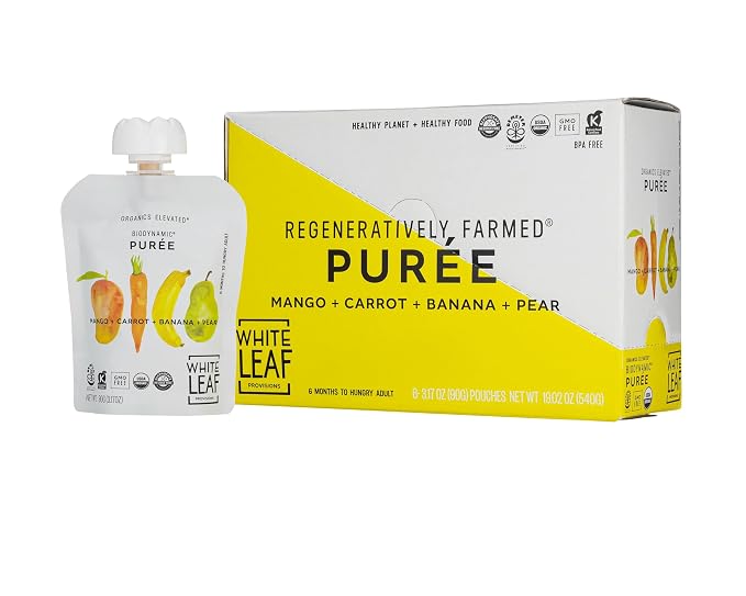 White Leaf Provisions Organic Purees / Baby Food Pouches - Image 4