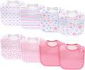 8 Pack Baby Bibs Unisex Adjustable by Unknown