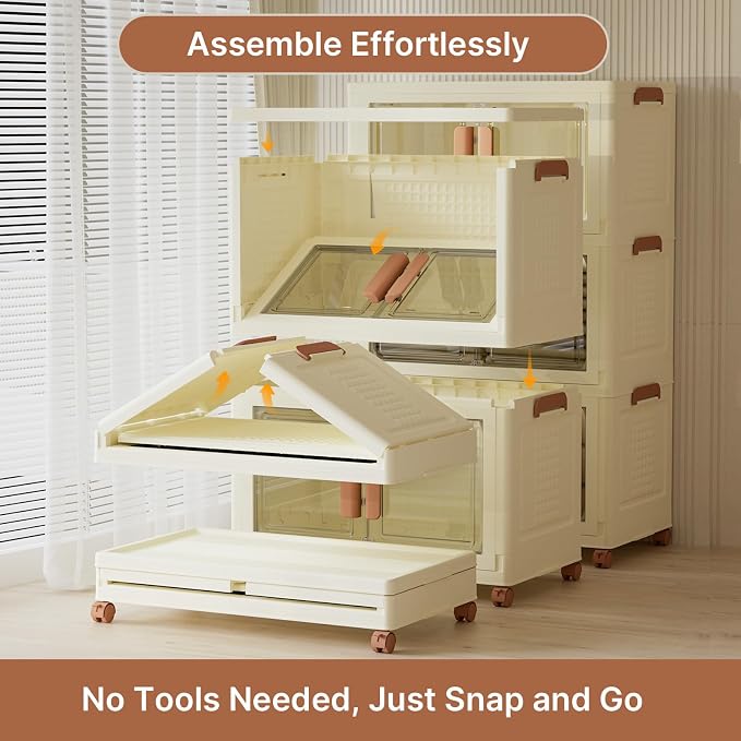 570Qt/140Gal Large Stackable Storage Bins - Image 4