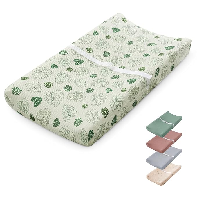 Blissful Diary Muslin Baby Changing Pad by ForEveryBabysBetterLife