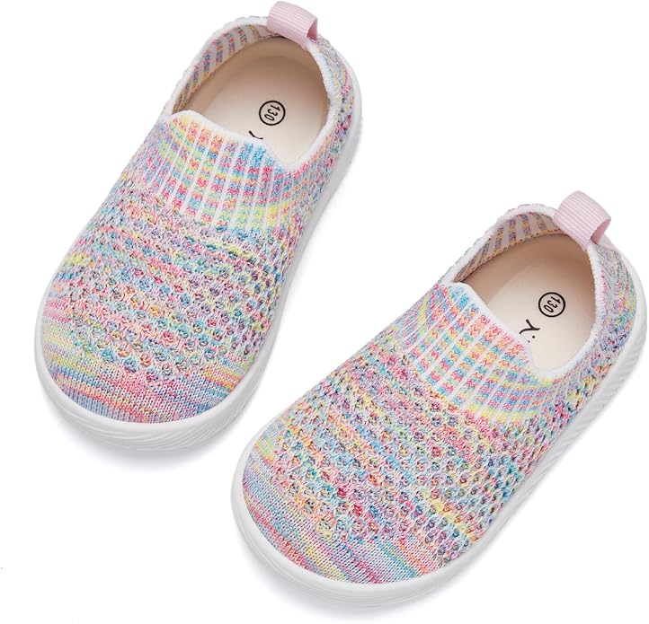 MORENDL Baby Toddler Walking Socks Non-Slip Breathable Unisex Casual Sneakers - Image 3