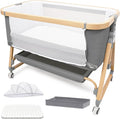 Baby Bassinet Bedside Sleeper CPSC Certified 3-in-1 Portable Crib by Unknown