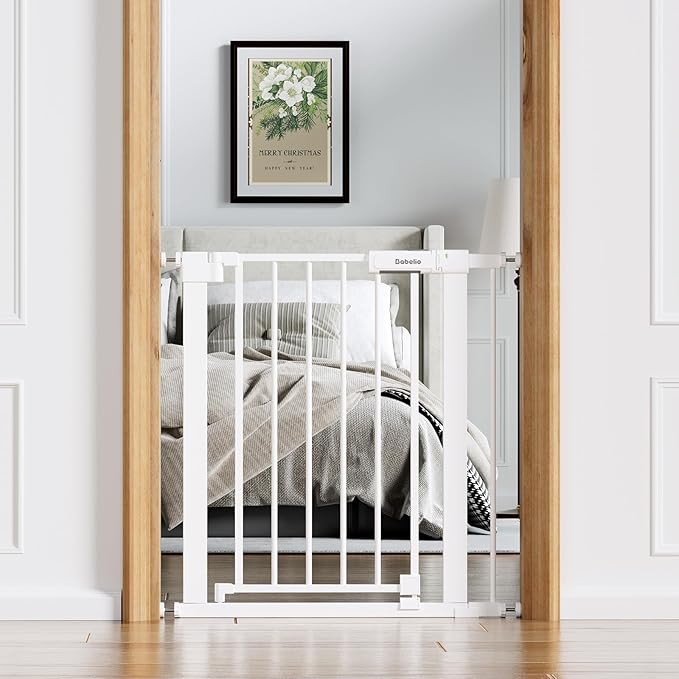 BABELIO Baby Gate for Doorways and Stairs, 31-36" Pet Gate by BABELIO