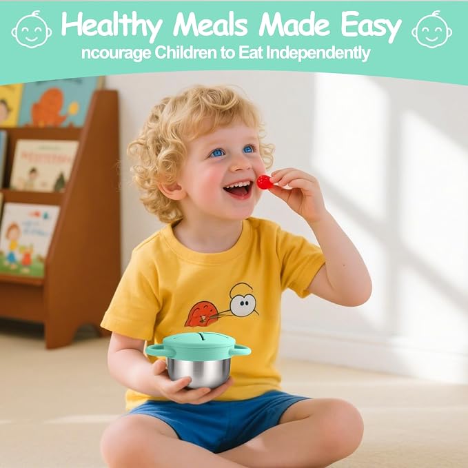 Mity rain 1 Pack Stainless Steel Snack Containers - Image 6