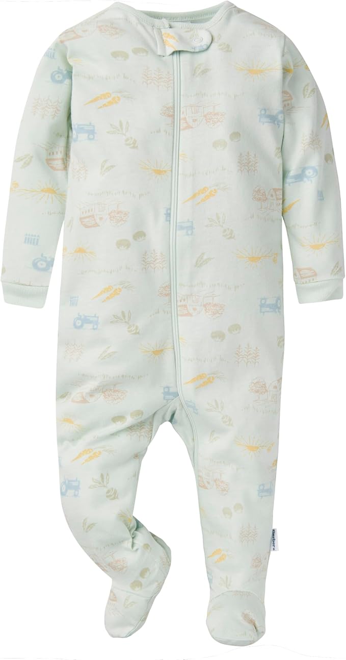 Gerber Baby Boys 4 Pack Sleep 'N Play Footie - Image 2