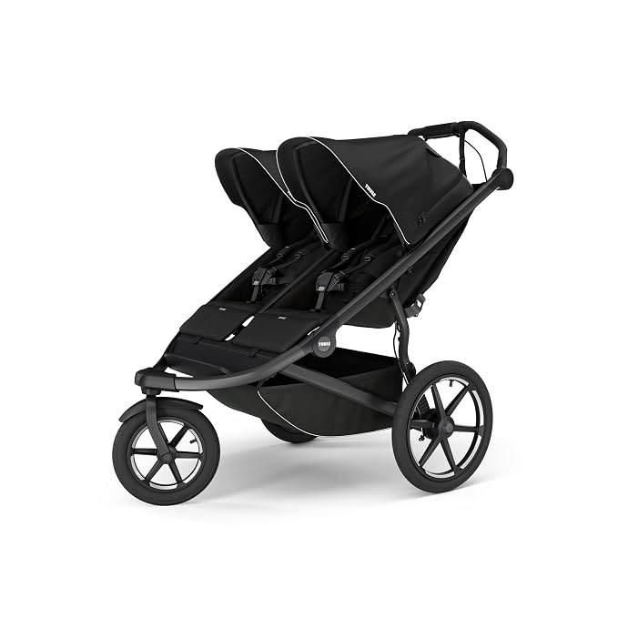 Thule Urban Glide 3 Double Child All-Terrain Stroller, Lightweight, Air-Filled by Thule