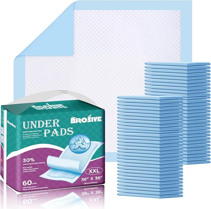 Extra Large Disposable Bed Pads by Brosive