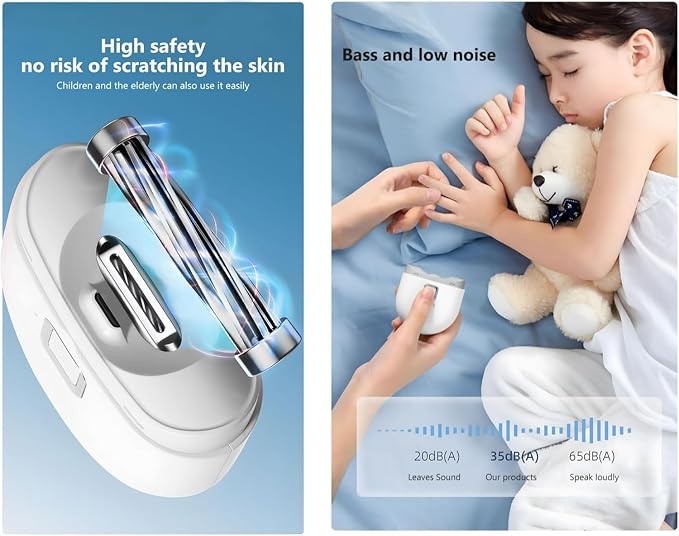 Electric Nail Clipper, Automatic Baby Electric Nail Trimmer, Nail Clipper - Image 2