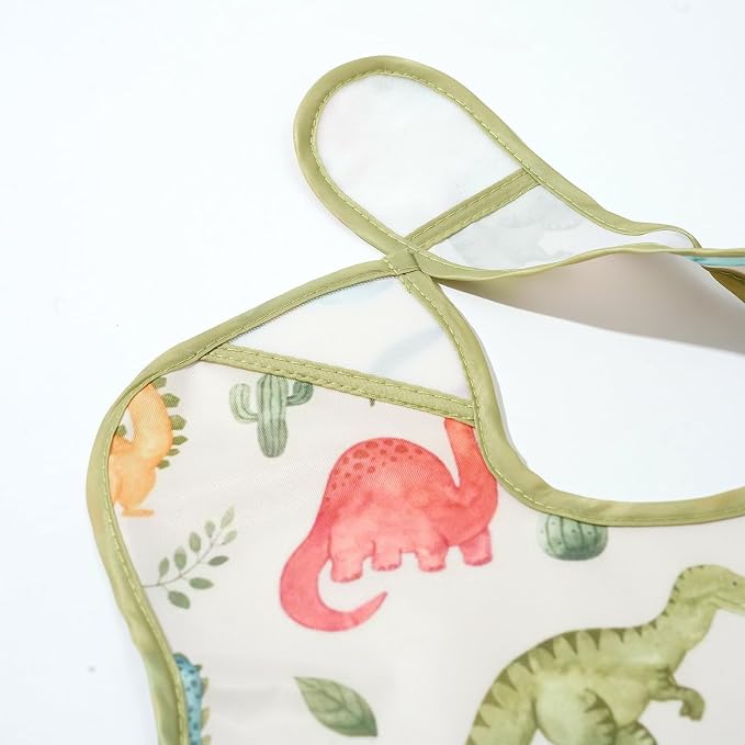 3-Pack Waterproof Baby Bibs for Eating - Image 9
