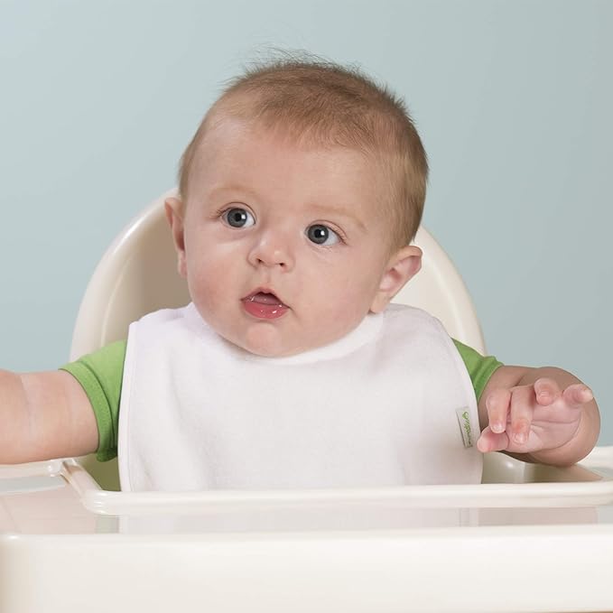 Green Sprouts Stay-dry Milk Catcher Bibs - Image 5