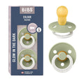 BIBS Pacifiers Colour Collection | Natural Rubber Baby Pacifier | Set of 2 by BIBS