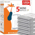 5 Pack Refills Compatible with DEKOR MINI Diaper Pails | 20% Extra Length by Unknown