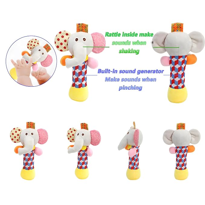 Wrist Rattles Foot Finder Rattle Toy - Image 4