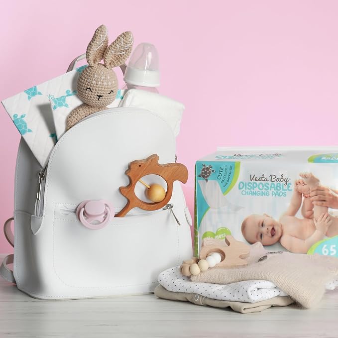 Vesta Baby 65 Disposable Changing Pads - Image 6