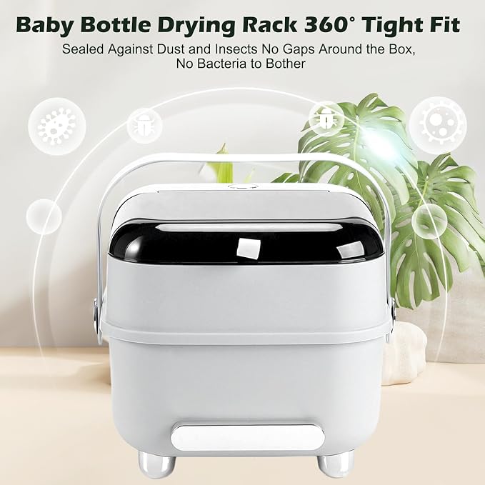 Baby Bottle Organizer for Storage, Large Capacity Baby Bottle Storage - Image 2