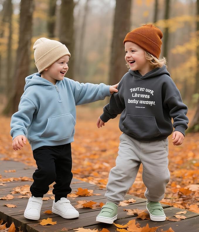 Rosoz Toddler Beanie Boys Girls Baby Knit Warm Beanies Kids Children Winter hat - Image 5