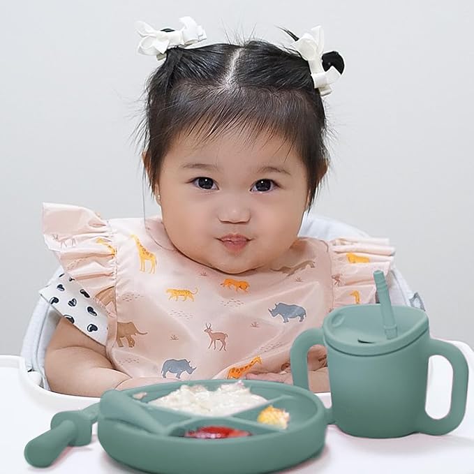 TalkTools Itsy Plate Must-Have Silicone Baby Plates - Image 7
