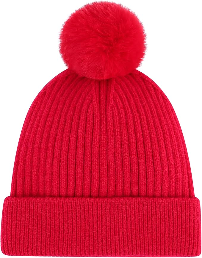 Girls Winter Hat Warm Toddler Beanie - Image 2