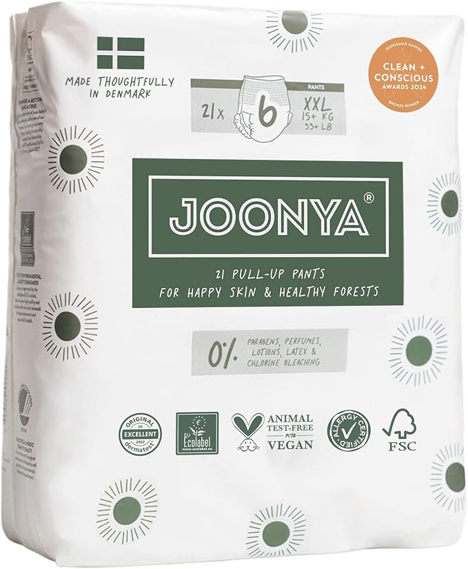 Joonya Pull-Up Pants Baby Diapers, Size 6 XXL by Joonya