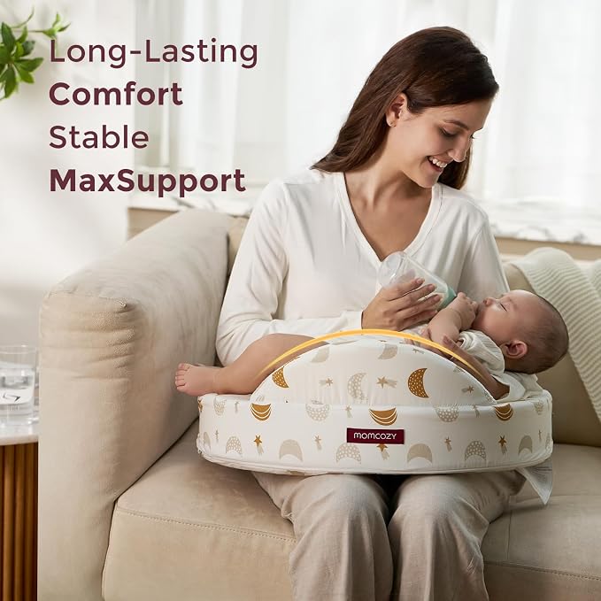 Momcozy Innovative Safety Fence Nursing Pillow - Image 6