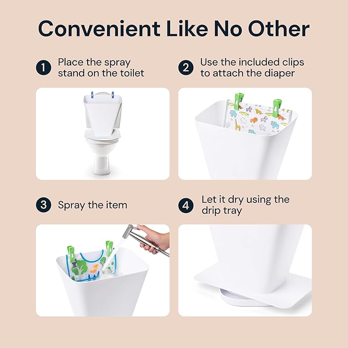 Cloth Diaper Sprayer Splatter Shield - Image 4