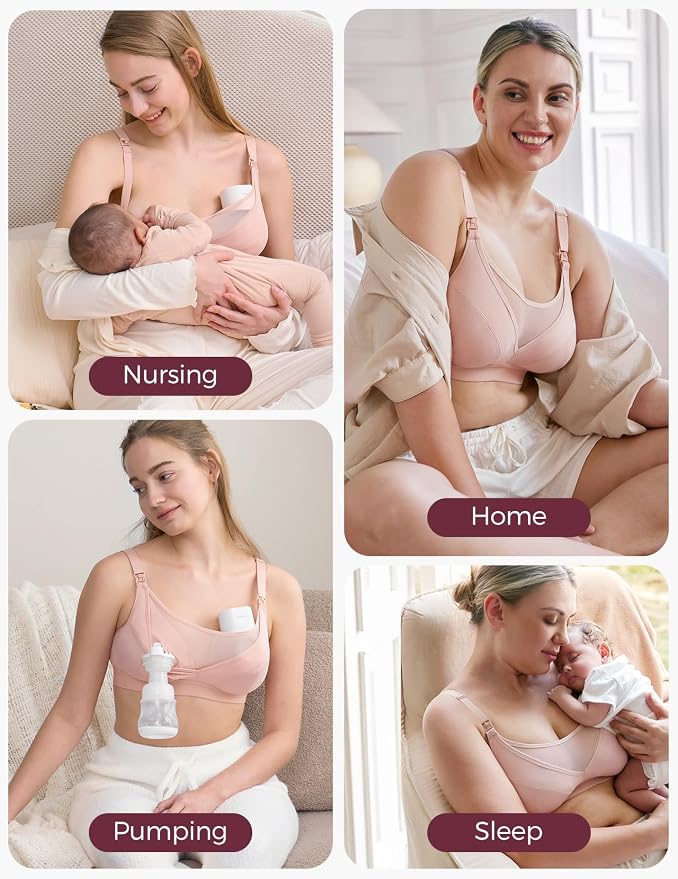 Momcozy Mesh Support Pumping Bra Hands Free Suitable - Image 8