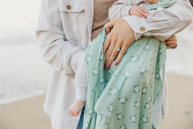 Copper Pearl Baby Swaddle Blanket - Image 7