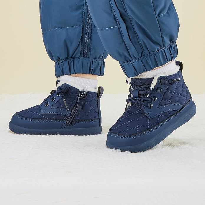 BMCiTYBM Baby Boy Girl Snow Boots Waterproof Winter Warm Booties Nonslip - Image 2