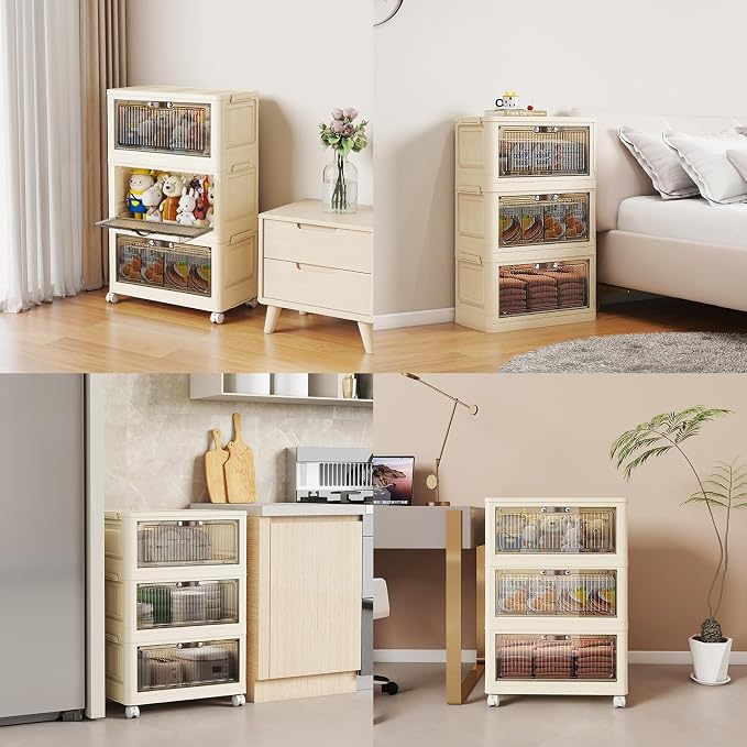 3 Tier - 34QT Storage Bins - Image 7