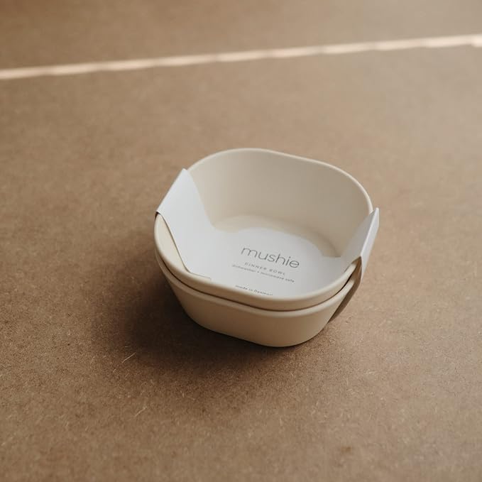 mushie Square Dinnerware Bowls for Kids | Made in Denmark - Image 3