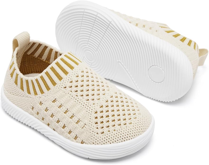 MORENDL Baby Toddler Walking Socks Non-Slip Breathable Unisex Casual Sneakers by MORENDL