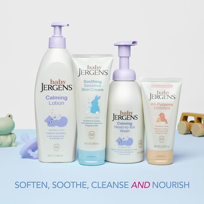 Jergens Baby All-Purpose Baby Ointment, Plant-Based Moisturizers, Petrolatum - Image 6