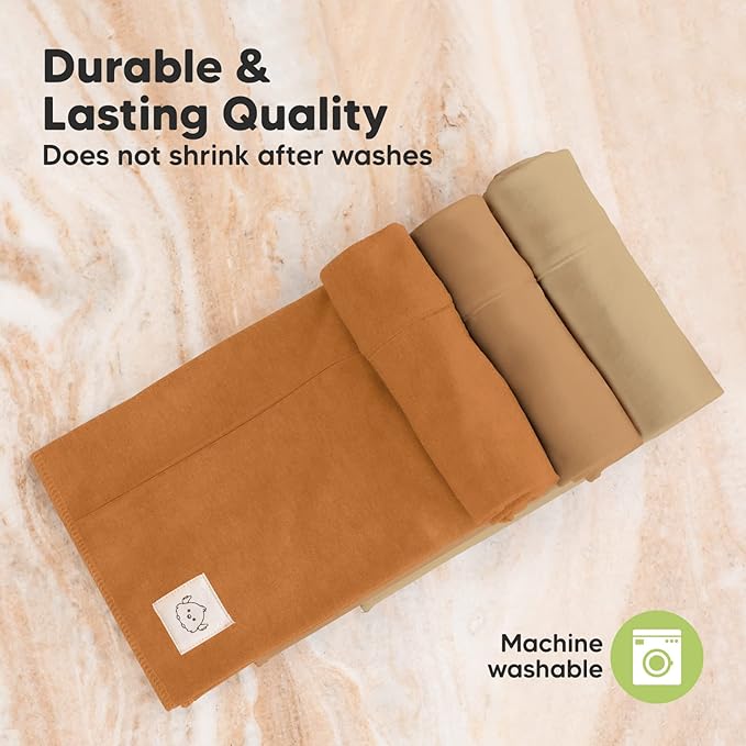 Organic Burp Cloths Baby Boy, Girl - Image 6