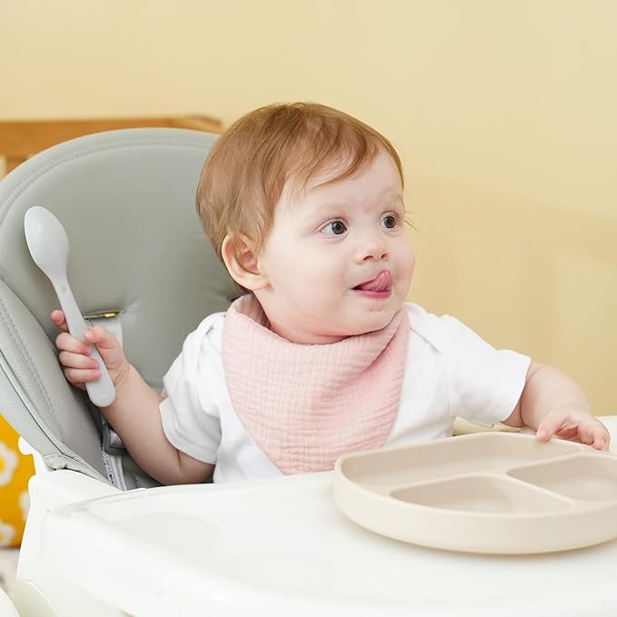 Muslin Baby Bibs Baby Drool Bandana Bibs - Image 5
