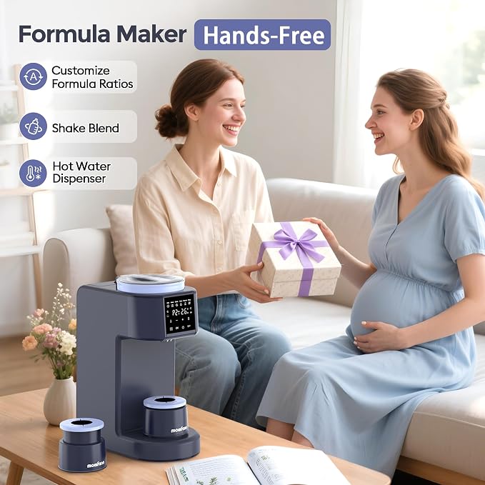 Formula Dispenser Machine, 2-Minute Quick Mix Baby Formula Maker, One-Touch - Image 2