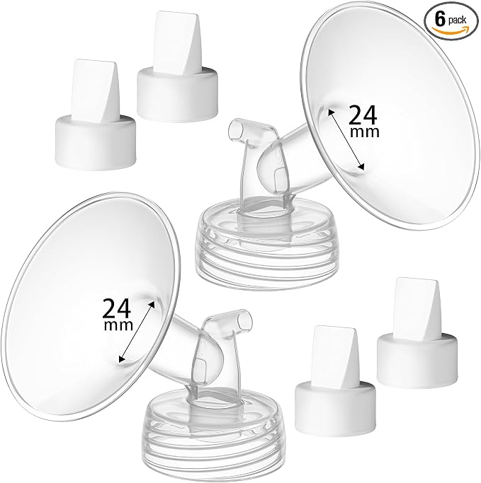 24 mm Flange Compatible with Spectra S2 S1 9 Plus Ameda MYA Motif Luna Cimilre by TOVVILD