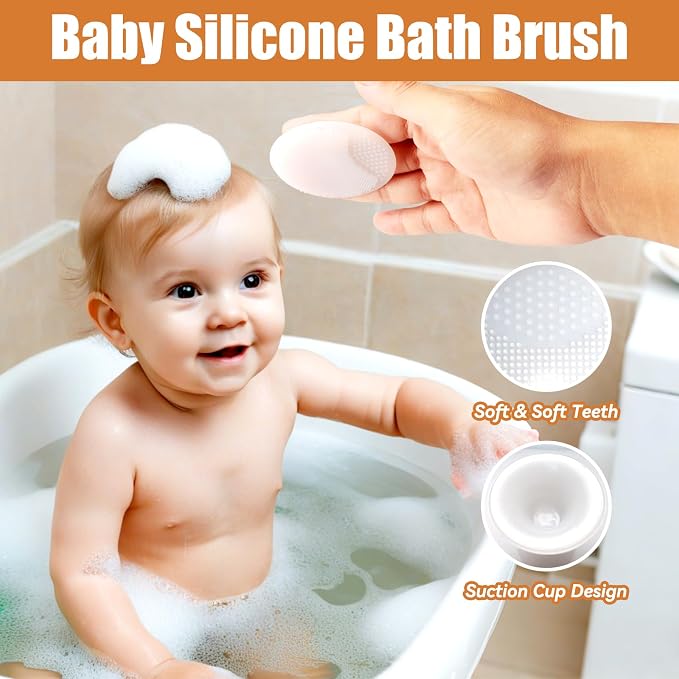 Wooden Baby Hair Brush and Comb Set - Image 5