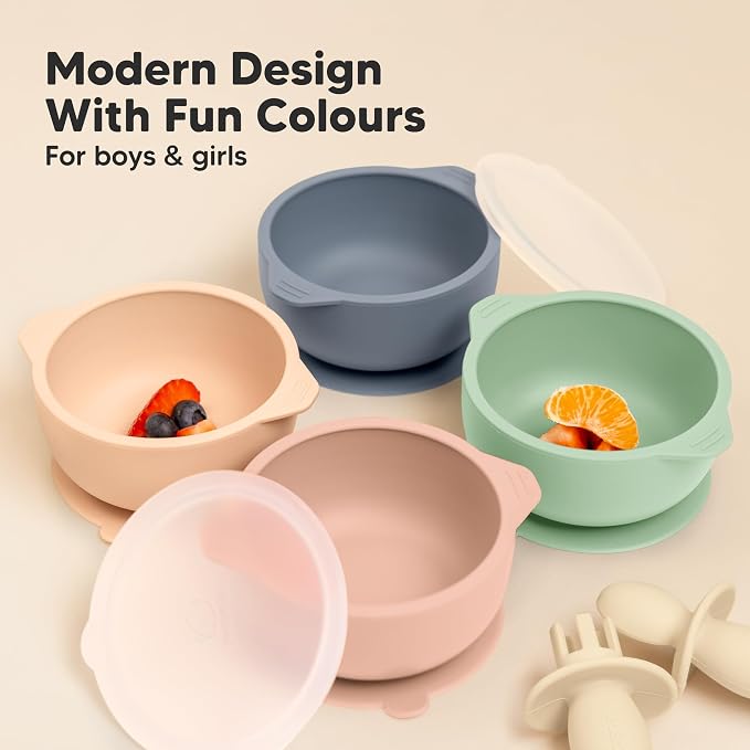 KeaBabies 2-Pack Baby Bowls - Image 9