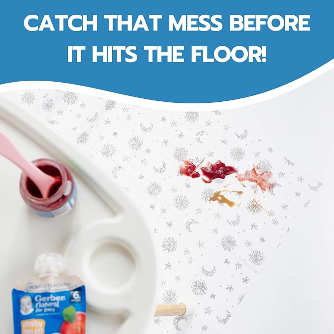 60 Pack Disposable Splat Mats by Eli - Image 9