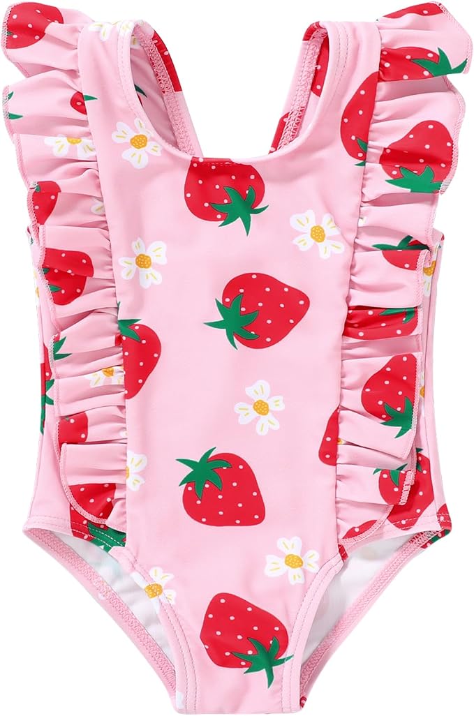 Happy Town One-Piece Infant Toddler Baby Girl Summer Swimsuit Watermelon by HappyTown