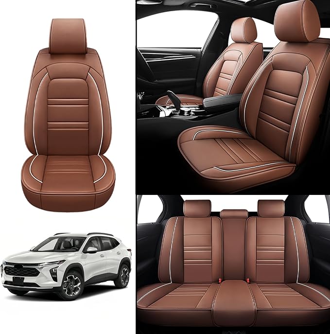 Seat Covers for Chevy trax 2015-2025 | 5-Seats Leather Seat Covers - Image 2
