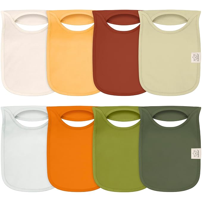 8-Pack Baby Bibs for Boys, Girls by KeaBabies
