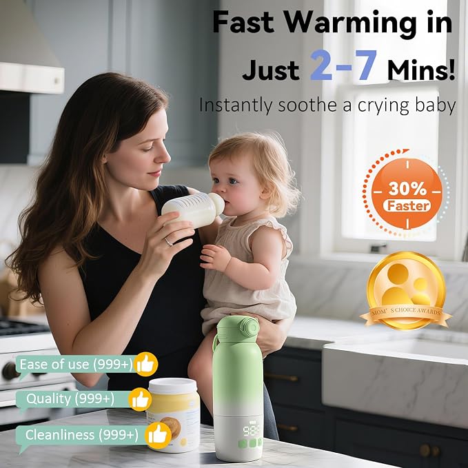 Portable Bottle Warmer, Large 12oz Capacity - Image 4