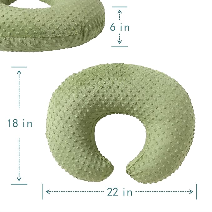 Nursing Pillow and Positioner, Breastfeeding, Bottle Feeding, Baby Sitting - Image 5
