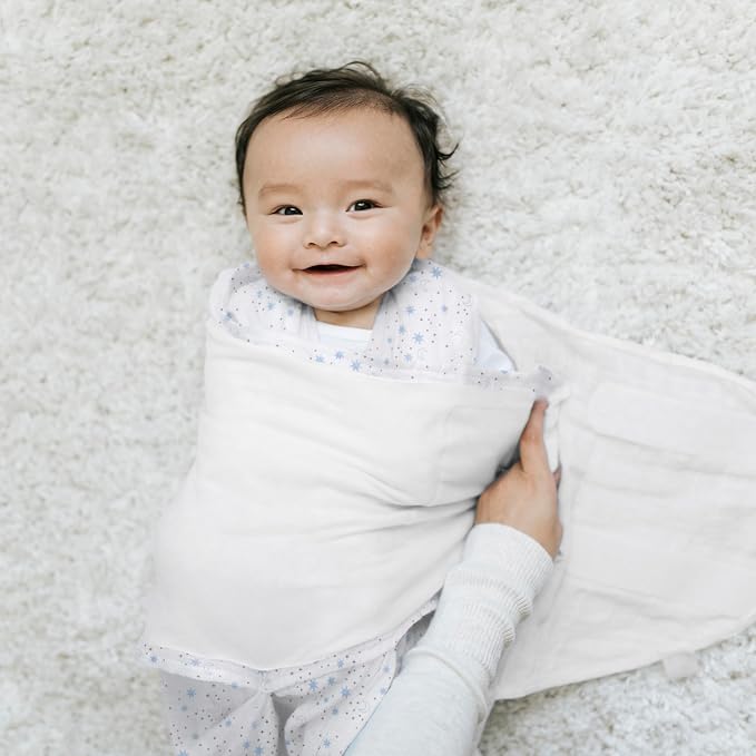 HALO 100% Cotton Sleepsack Swaddle, 3-Way Adjustable Wearable Blanket, TOG 1.5 - Image 2