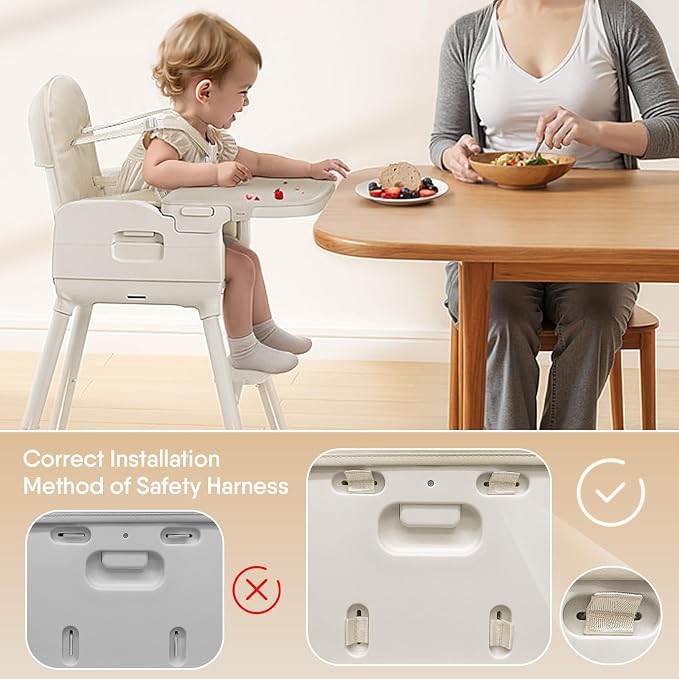 3-in-1 Portable Baby High Chair - Image 7