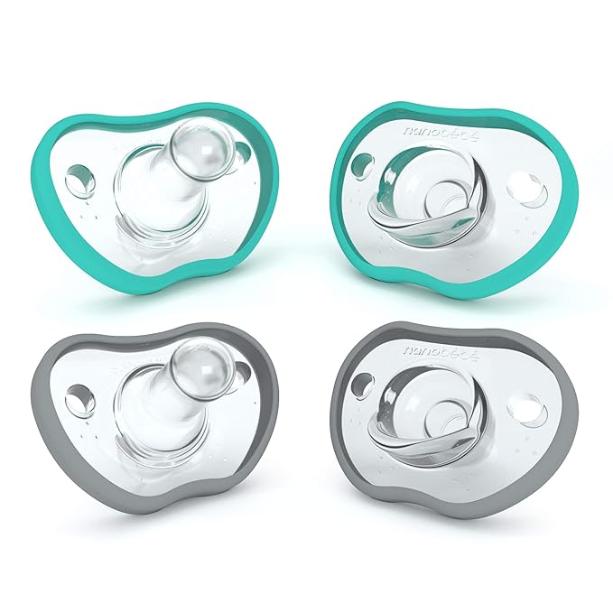 Nanobebe Baby Pacifiers 0-3 Month by Nanobebe
