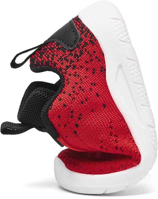 MORENDL Toddler Slip On Sneakers Baby Walking Shoes Non-Slip Breathable Unisex - Image 5