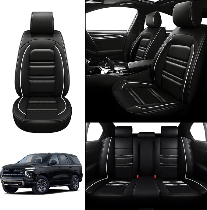 Seat Covers for Tahoe 1995-2025 | 5-Seats Leather Seat Covers - Image 2