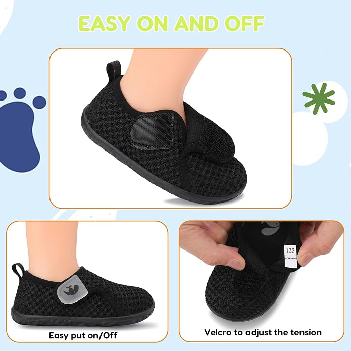 FEETCITY Baby Boys Girls First Walking Shoes Infant Sneakers Crib Shoes - Image 2